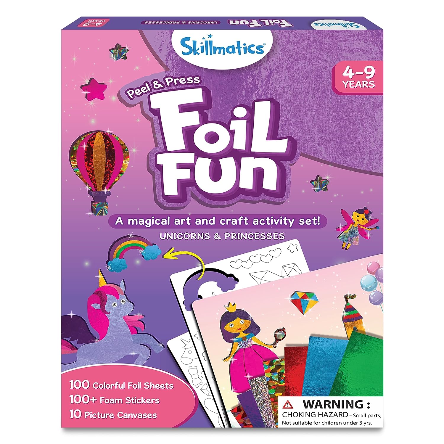 Foil Fun Unicorns Princesses
